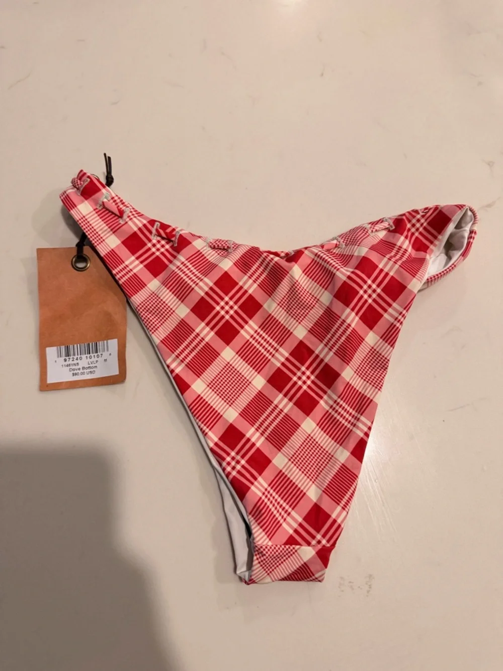 Frankies Bikinis Dove Classic Bikini Bottoms Sz M